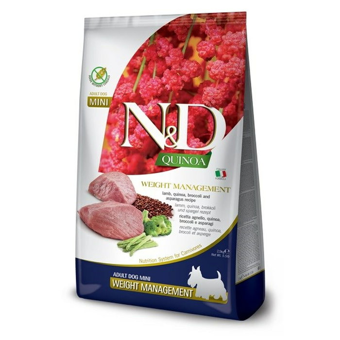 Nourriture Farmina N&D Mini Adulte Agneau 2,5 kg Nourriture Farmina N&D Mini Adulte Agneau 2,5 kg