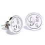 THE CARAT SHOP Set de pendants d'oreilles piercing Platform Deathly Hallows Golden Snitch - Harry Potter - Or doré