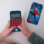 Lexibook Calculatrice de poche Spider-Man Marvel C45Sp avec énergie solaire, arrêt automatique et pile de secours AG10 pour enfants