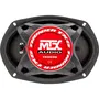 MTX Audio TX669C Haut-parleurs voiture Coaxiaux 6x9 Pouces 2 Voies 120W RMS, Châssis Aluminium, Tweeters Néo Dôme Soie, Membrane Fibre, 4 Ohms