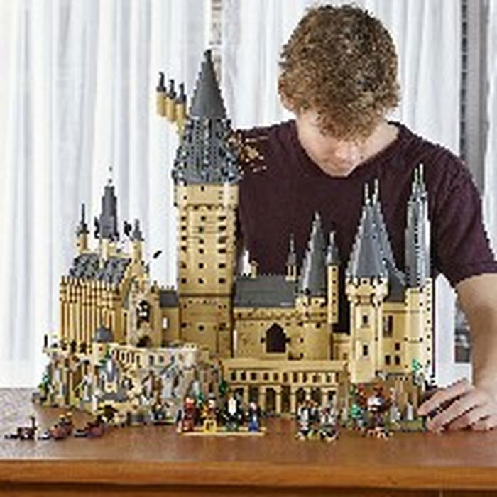 LEGO 71043 Harry Potter - Le château de Poudlard, Jeu de construction, 6020 pièces, pour 16 ans et plus