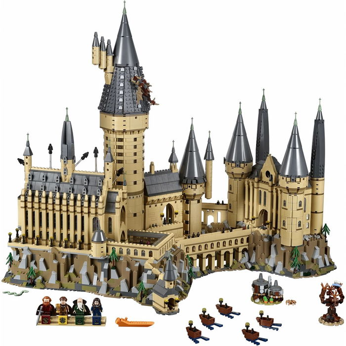 LEGO 71043 Harry Potter - Le château de Poudlard, Jeu de construction, 6020 pièces, pour 16 ans et plus