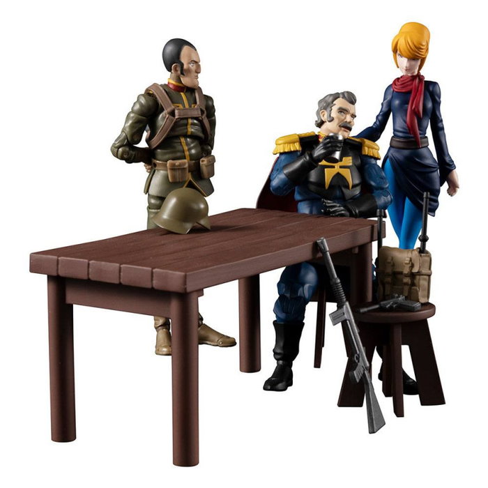 Megahouse G.M.G Mobile Suit Gundam - Pack Figurine et Véhicule Military Generation 10 cm Megahouse G.M.G Mobile Suit Gundam - Pack Figurine et Véhicule Military Generation 10 cm