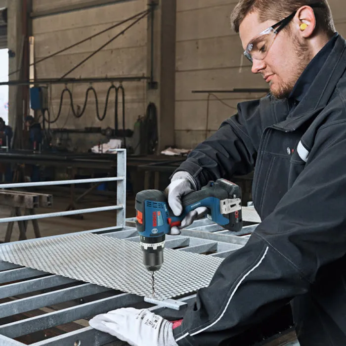 Bosch Professional Perceuse-visseuse à percussion sans fil GSB 18V-65, 65 Nm, moteur Brushless, KickBack Control, coffret L-BOXX, référence 06019N3301