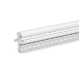 HERRAJES ALK Profil Guarda-Maleta Aluminium 3m Argent Mat Noir Mat