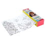 Jeux 2 momes Rouleau de coloriage et 4 crayons de couleur