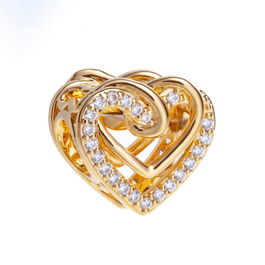 Perle de verre Femme Pandora 769270C01 Doré