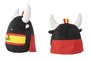 Creaciones Llopis Torito Gordi Spain 34cm - Taureau en peluche décoratif espagnol 34 cm en polyester, pour enfants dès 3 ans