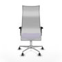 Piqueras y Crespo Chaise de Bureau Albacete Lila et Blanc