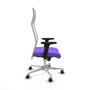 Piqueras y Crespo Chaise de Bureau Albacete Lila et Blanc