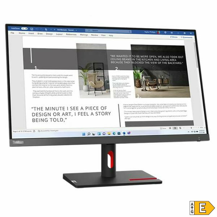 Écran Lenovo ThinkVision S27i-30 27" Full HD 100 Hz