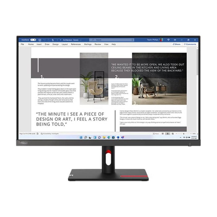 Lenovo ThinkVision S27i-30 27 pouces Full HD 100 Hz Storm Grey Lenovo ThinkVision S27i-30 27 pouces Full HD 100 Hz Storm Grey