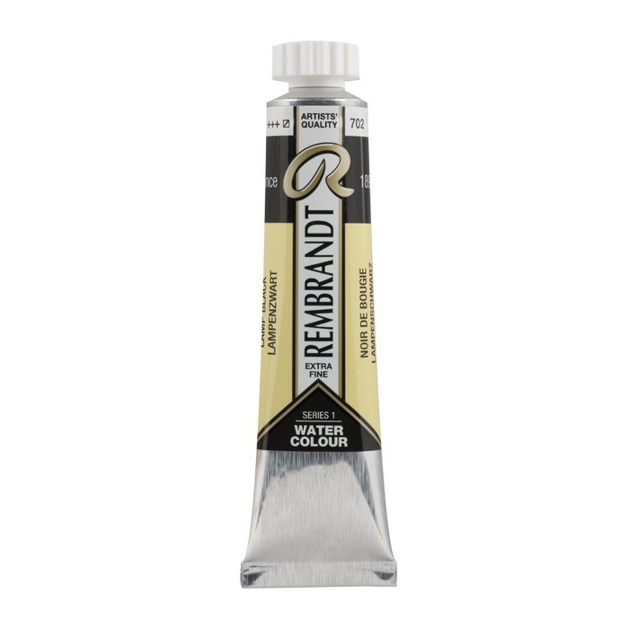 Rembrandt Aquarelle Tube 20 ml Noir Bougie 702 Rembrandt Aquarelle Tube 20 ml Noir Bougie 702
