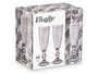 Vivalto Coupe à Cava Diamante Gris 170 ml - 7 x 20 x 7 cm (Set de 24)