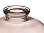 GIFTDECOR Frasco Cristal Redondo Gris