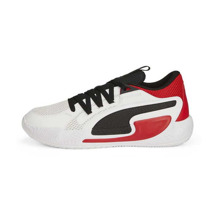 Chaussures de Basket-Ball pour Adultes Puma Court Rider Chaos Blanc Chaussures de Basket-Ball pour Adultes Puma Court Rider Chaos Blanc