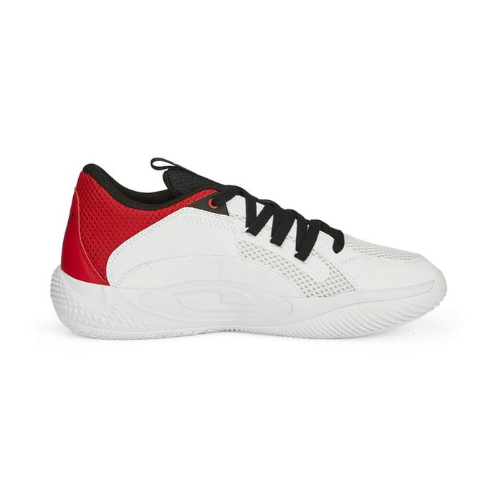 Chaussures de Basket-Ball pour Adultes Puma Court Rider Chaos Blanc Chaussures de Basket-Ball pour Adultes Puma Court Rider Chaos Blanc