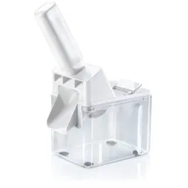 Leifheit 37300 Dénoyauteur automatique pour prunes et mirabelles - Lame en acier inoxydable - Dénoyaute et coupe en 4