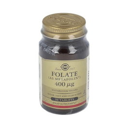 SOLGAR FOLATO (comme Metafolin) 400mcg 50 comprimés