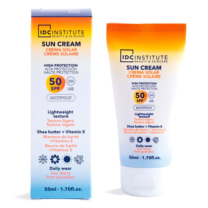 IDC Institute Crème Solaire SUN CREAM SPF 50 Waterproof 50 ml IDC Institute Crème Solaire SUN CREAM SPF 50 Waterproof 50 ml