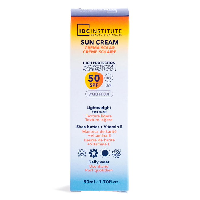 IDC Institute Crème Solaire SUN CREAM SPF 50 Waterproof 50 ml IDC Institute Crème Solaire SUN CREAM SPF 50 Waterproof 50 ml