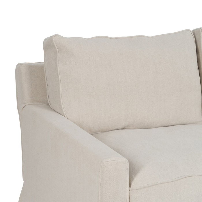 BigBuy Home Canapé Crème 4 places BigBuy Home Canapé Crème 4 places