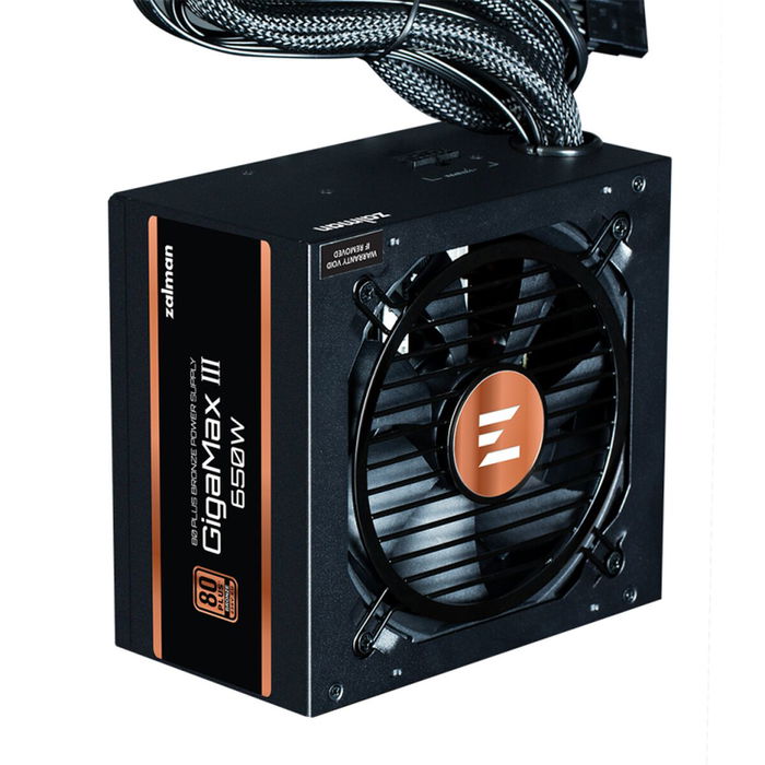 Bloc d’Alimentation Zalman GigaMax III ATX 650 W 110 W 80 Plus Bronze