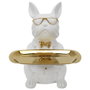 Home Deco Factory Vaciabolsillos Bulldog Blanco