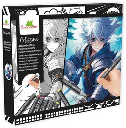 Sycomore Coffret créatif Layout et marqueurs Héros guerriers