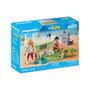 Playmobil My Life Famille de lapins avec enclos, 30 pièces