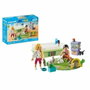 Playmobil My Life Famille de lapins avec enclos, 30 pièces