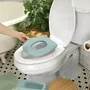 Ingenuity Pot d'apprentissage My Size Potty Pro, chasse d'eau musicale, rangement lingettes, réducteur inclus, vert - Pour enfants dès 18 mois