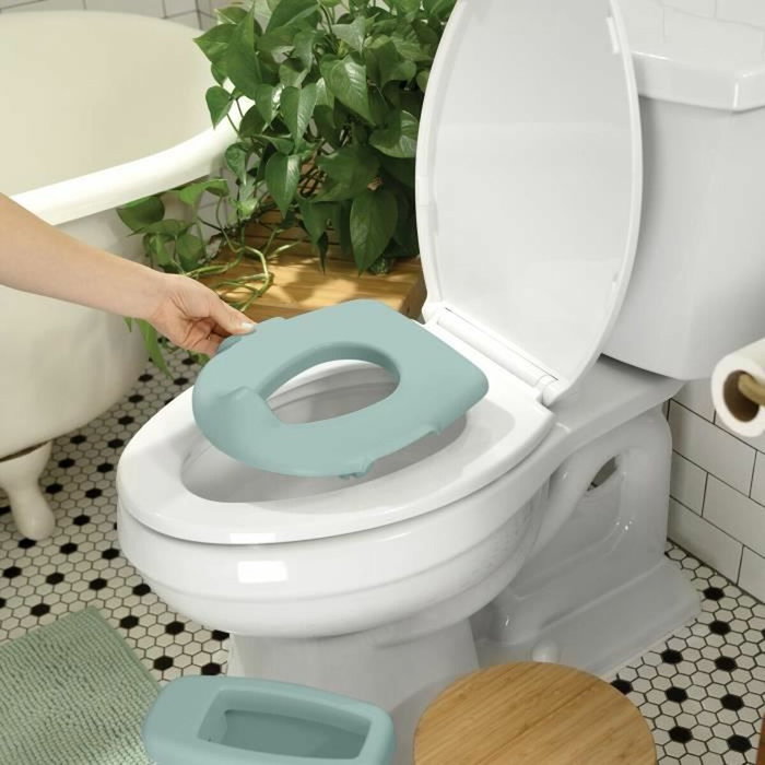 Ingenuity My Size Potty Pro Vert avec Réducteur de Toilette et Chasse d'eau Musicale Ingenuity My Size Potty Pro Vert avec Réducteur de Toilette et Chasse d'eau Musicale