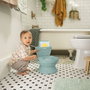 Ingenuity My Size Potty Pro Vert avec Réducteur de Toilette et Chasse d'eau Musicale
