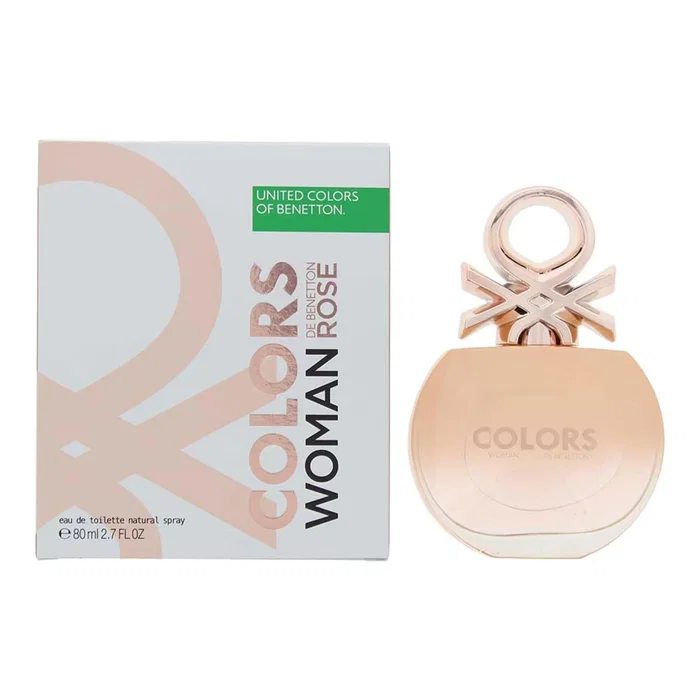 Benetton Colors Rose Eau de Toilette 80 ml