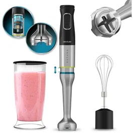 Cecotec Katana 15 Cream B - Mixeur plongeant - 1500 W - 4 lames en titane - Verre 800 ml - Noir
