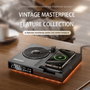 Kienzle Réveil Numérique avec Haut-parleur Bluetooth et Chargeur Sans Fil Noir
