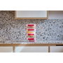 Joseph Joseph Nest Lock Ensemble de 4 Boîtes de Conservation 1,1L Rouge