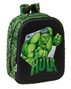 Safta Mochila guarderia 3D - Sac à dos maternelle 3D avec poche filet Hulk 22 x 27 x 10 cm pour enfants