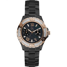 GC X69119L2S - Montre en céramique noire pour femme