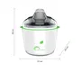 Little Balance Sorbetière LITTLE BALANCE 8234 - 1,5 L - Prépare sorbets et glaces en 30 min - 12 W - Cuve inox amovible avec livre de recettes