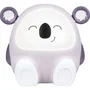Bigben Koala - Enceinte Bluetooth 5.0 avec veilleuse lumineuse réglable, 15W, minuterie, batterie 1200mAh rechargeable USB-C