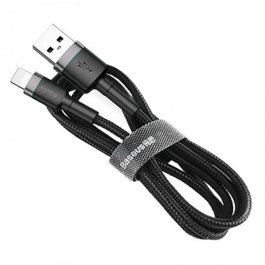 BASEUS Câble High Speed USB 2.0 USB A vers Apple Lightning, 1m, Noir