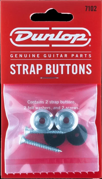 Dunlop Cierre De Correa Straplok Set De 2 - Double Verrouillage De Sécurité Pour Guitare Dunlop Cierre De Correa Straplok Set De 2 - Double Verrouillage De Sécurité Pour Guitare