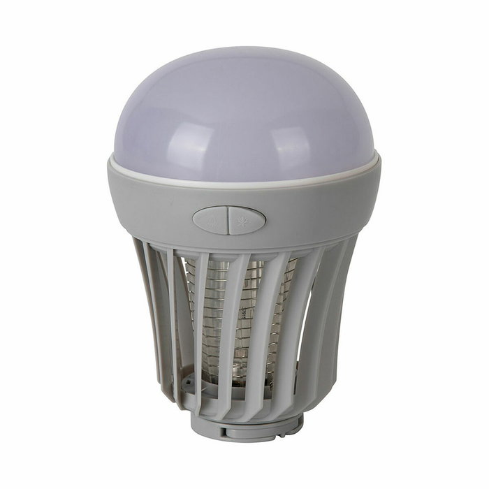 Lampe Anti-Moustiques JATA Blanc Gris Acier inoxydable Lampe Anti-Moustiques JATA Blanc Gris Acier inoxydable