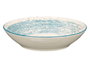 Vessia Assiette Creuse Patinée Bleue 20,5 cm (Set de 36)