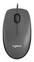 Logitech Souris M90 - Souris PC Filaire USB avec Tracking Optique 1000 DPI, Ambidextre et Confortable - Compatible Windows/Mac - Gris