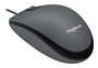 Logitech Souris M90 - Souris PC Filaire USB avec Tracking Optique 1000 DPI, Ambidextre et Confortable - Compatible Windows/Mac - Gris