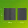 Philips Applique LED extérieure Zyra anthracite 4,3 W 800 lm