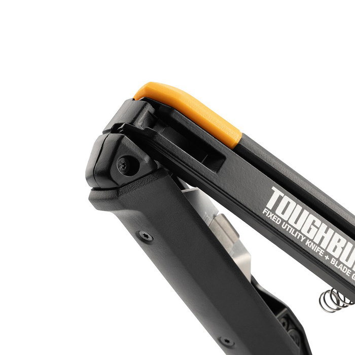 Toughbuilt Cutter à lame fixe avec protecteur coulissant Toughbuilt Cutter à lame fixe avec protecteur coulissant